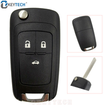 OkeyTech-funda plegable para llave de coche, carcasa para Chevrolet Cruze Spark Aveo Captiva, reemplazo de llave 2024 - compra barato