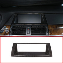 ABS Car Interior Navigation Control Decorative Frame Trim For BMW X5 E70 2008-2013 Car Accessories 2024 - buy cheap