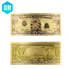 Nice Color American Gold Banknote $1 Million Dollar Souvenir Banknote Paper Money Collection  and Decoration Crafts 2024 - buy cheap