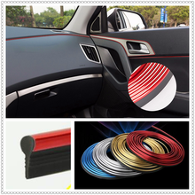 Car interior Decoration thread Insert Strip for VW Volkswagen Golf 7 5 6 Passat B5 B6 B7 Polo CC Tiguan Jetta 2024 - buy cheap