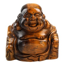 TUMBEELLUWA-estatua de ojo de tigre de 1,5 pulgadas, estatua de bolsillo de Buda, Feng Shui, cristal curativo, riqueza y buena suerte 2024 - compra barato