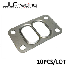 WLR RACING - 10pcs(lot) T3 Turbo Turbine inlet divided gasket  Stainless Steel304 Gasket T3 inlet gasket WLR4812 2024 - buy cheap