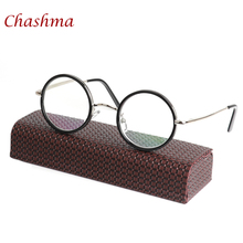 Chashma Brand Design Vintage Round Reader Retro Style Men Women Metal Reading Glasses Black Anti Reflective Eyewear 2024 - buy cheap