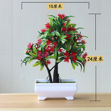Creative Artificial Tree Bonsai Plastic Landscape Pot Culture Simulation Flower Plants Office Table Furnishings Home Decorative 2024 - buy cheap