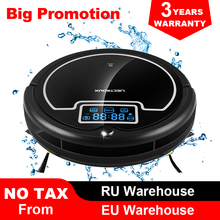 Robot Vacuum Cleaner with Water Tank,Wet&Dry,TouchScreen,Big Mop,Schedule,Virtual Blocker 2024 - buy cheap