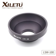 XILETU LSW-100 100mm Half Ball Aluminum Alloy Tripod Bowl Adapter for Sachtler Gitzo Manfrotto Video Fluid Head 2024 - buy cheap