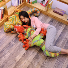 Креативное Моделирование Хамелеон и ящерицы плюшевые игрушки мягкие рептилии забавная кукла подушка подарок на день рождения Рождество для детей 2024 - купить недорого