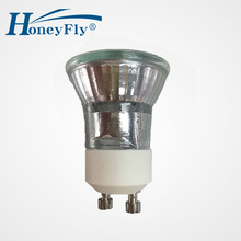 Honeyfly 2 pçs pode ser escurecido mr11 gu10 lâmpada de halogênio 35w + c (35mm) 230v mini bulbo de halogênio 3000k halogênio lamba luz de ponto gu10 halojen 2024 - compre barato