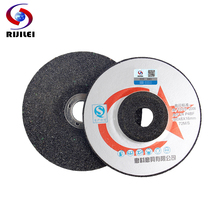 RIJILEI 5PCS/Lot Thick 6mm 4 Inch Stainless Steel Polising Pad Cutting Discs Metal Grinding Wheel Angle Grinder Disc CX02 2024 - buy cheap