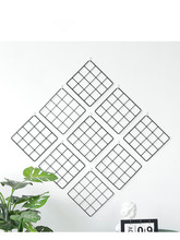 1PC Nordic Metal Mesh Grid Wall Photos Grids Pictures Postcards Hanging Photo Frame Holder Home Bedroom DIY Decor JL 240 2024 - buy cheap