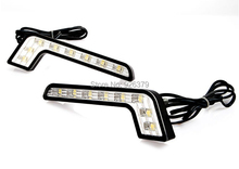 2 * Super Bright White 8 LED DRL Car Daytime Running Driving Light free shipping dropshipping Wholesale 2024 - compre barato