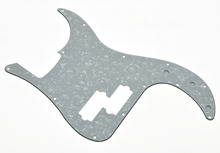 KAISH P-golpeador de bajos, placa de arañazos PB, Perla blanca, compatible con guitarra de precisión 2024 - compra barato