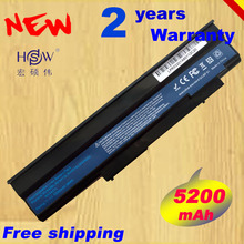Bateria de laptop hsw 5200mah para acer, as09c31, as09c71, as09c75, z06, extensão 5235 2024 - compre barato