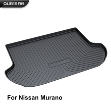 QUEES Custom Fit Cargo Liner Boot Tray Trunk напольный коврик для Nissan Murano 3-го поколения 2015 2016 2017 2018 2024 - купить недорого