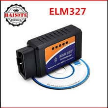 Новинка ELM 327 V2.1 elm327 bluetooth интерфейс работает на Android Torque Elm327 OBD2/OBD II автомобильный диагностический сканер Бесплатная доставка 2024 - купить недорого