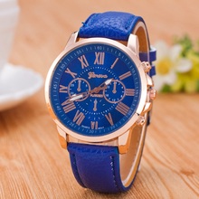 High quality Roman Number popular men women top brand quartz clock watch leather watches relogio feminino reloj mujer montre fem 2024 - buy cheap