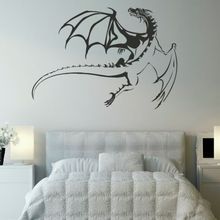 Free mail Removable Dragon Vinly Wall Sticker Wall Art Mural Home Decor 2024 - buy cheap