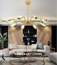 Nordic minimalist creative chandelier restaurant living room bedroom shaped light luxury modern industrial wind designer lamp 2024 - buy cheap