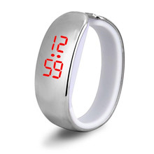 Novo relógio de marca feminino luxo esporte led galvanizado à prova d' água pulseira digital relógio de pulso fashion eletrônico pulseira 45 2024 - compre barato