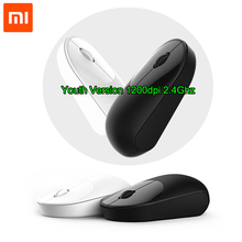 100% Xiaomi Mi Wireless Mouse Youth Version 1200dpi 2.4Ghz Optical Mouse Portable Mouse For Macbook Laptop Notebook Computer 2024 - buy cheap