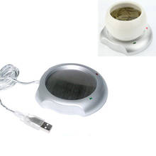 Car-styling AUTO Office House Use USB Powered Tea Coffee Milk Cup Mug Warmer Heater Pad   HOT 2024 - buy cheap