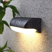 Luz LED de pared impermeable para exteriores, lámpara de pared para porche, jardín, candelabro para el hogar, decoración interior, AC85-265V de aluminio 2024 - compra barato