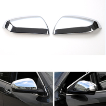 YAQUICKA 2Pcs/set Car Exterior Rearview Mirror Cover Trim Sticker Styling For Chevrolet Equinox 2017+ Car-covers ABS 2024 - buy cheap