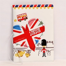 2020 New Fashion London Passport Cover ID Credit Card Bag 3D Design PVC Leather Passport Holder 14*10CM 2024 - buy cheap