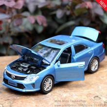 ZXZ 1:32 Бесплатная доставка Toyota Camry сплав литье под давлением модель автомобиля потяните назад игрушечный автомобиль модель автомобиля классический автомобиль детские игрушки подарок 2024 - купить недорого