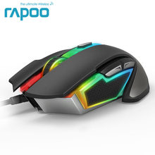New Rapoo V302 7000 DPI 7 Programmable Buttons Optical Sensor P3320 Backlight Optical Gaming Mouse for Professional Gamer 2024 - buy cheap