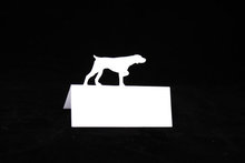 English Pointer dog lover wedding Place Cards  baby shower party  table number Card birthday Seating escort marker choose colors 2024 - buy cheap