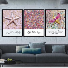 Nordic Style Home Decor Painting Fantasy Sweet Colorful Bling Canvas Prints Poster Modern Space Art Wall Picture For Girl Room 2024 - buy cheap