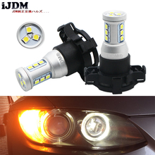 iJDM Canbus Error Free PY24W LED Bulbs For BMW E92/E93 3 F10/F07 5 Series E83/F25 X3 E70 X5 E71 X6 Z4 Front Turn Signal Lights 2024 - buy cheap