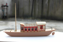 NIDALE Model Chinese trade carrier ship Assembly Model diy kits power-driven spray water ship 3D wooden puzzle 2024 - buy cheap