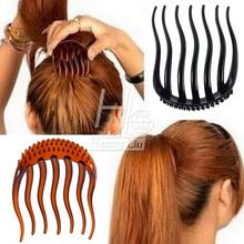 1pc Volume Inserts Hair Clip Bumpits Bouffant Ponytail Hair Comb Bun Ponytail Inserts Hair Clip Fluffy Pony Tail Styling Tools 2024 - buy cheap