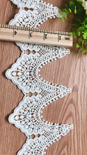 Off White Delicate Guipure French Lace Watersoluble Embroidery Venice Lace Trim DIY Sewing Craft Crochet Decoration 10YARDS sale 2024 - buy cheap