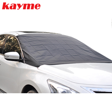 Kayme-protetor para-sol automotivo, para-brisa magnético, proteção contra neve, gelo, pára-sol, para bmw, lada, toyota 2024 - compre barato