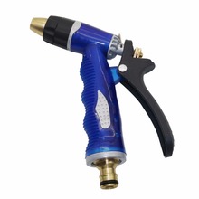 Garden Hose Nozzle / Hand Sprayer Garden Hose Water Pressure Guns For Garden Watering Car Washing Hose 3.4X12.5x18cm 2024 - buy cheap