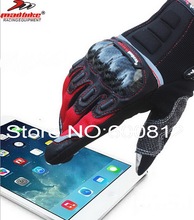 MADBIKE motocross motorcycle riding gloves full finger touch screen mobile Knight glove carbon fiber drop resistance MAD-03 2024 - buy cheap