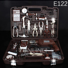 Conjunto de ferramentas conjunto de caixa de ferramentas e122, conserto elétrico, multifuncional, combinação manual para casa 2024 - compre barato