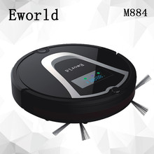Eworld m884 robô inteligente aspirador de pó para casa fino filtro hepa cliff sensor controle remoto auto carga robô aspirador 2024 - compre barato