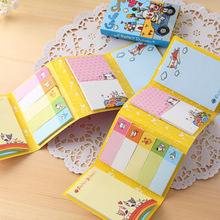 1 Pieces Korean stationery stickers paper notes creative cartoon posted sticky memo Pads Scratch 2024 - buy cheap