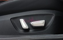 2018 asiento Interior de Color plateado ajuste de la cubierta de Panel de botones Kit de superposición cromado estilo de coche para accesorios Toyota Camry 2024 - compra barato