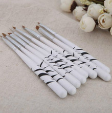 8PCS Nail Art Design Set Dotting Painting Drawing Polish Brushes 2024 - buy cheap