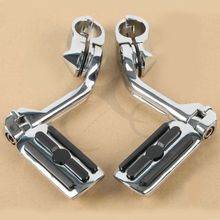 Motorcycle 1-1/4" Highway Foot Pegs Engine Guard Mounts Clamps For Harley Touring Electra Road Sport Super Glide 2024 - buy cheap