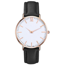 2019 модные высококачественные роскошные красивые модные простые часы женские кварцевые часы с кожаным ремешком для подарка 2024 - купить недорого