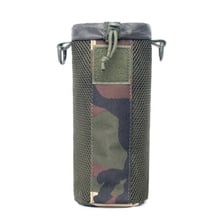 Molle bolsa de garrafa de água tática de náilon, 0,5l, 1050d, área externa, bolsa, cantina, capa, chaleira 2024 - compre barato