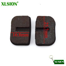 XLSION-Pastillas de pinza de disco, zapatos para 47cc, 49cc, Gas, Mini Moto, Dirt Kids, ATV, Quad, Go Kart, Scooter, freno de bicicleta de bolsillo 2024 - compra barato