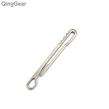 QingGear HangClip Titanium Pocket Clip Lightweight Hanging Clip Key Tool Key Holder EDC Outdoor Tool 2024 - buy cheap