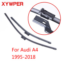XYWPER Wiper Blades for Audi A4  B5/B6/B8/B9  1995 1996 1997 1998 1999 2000-2018 Car Accessories Soft Rubber Windscreen wipers 2024 - buy cheap